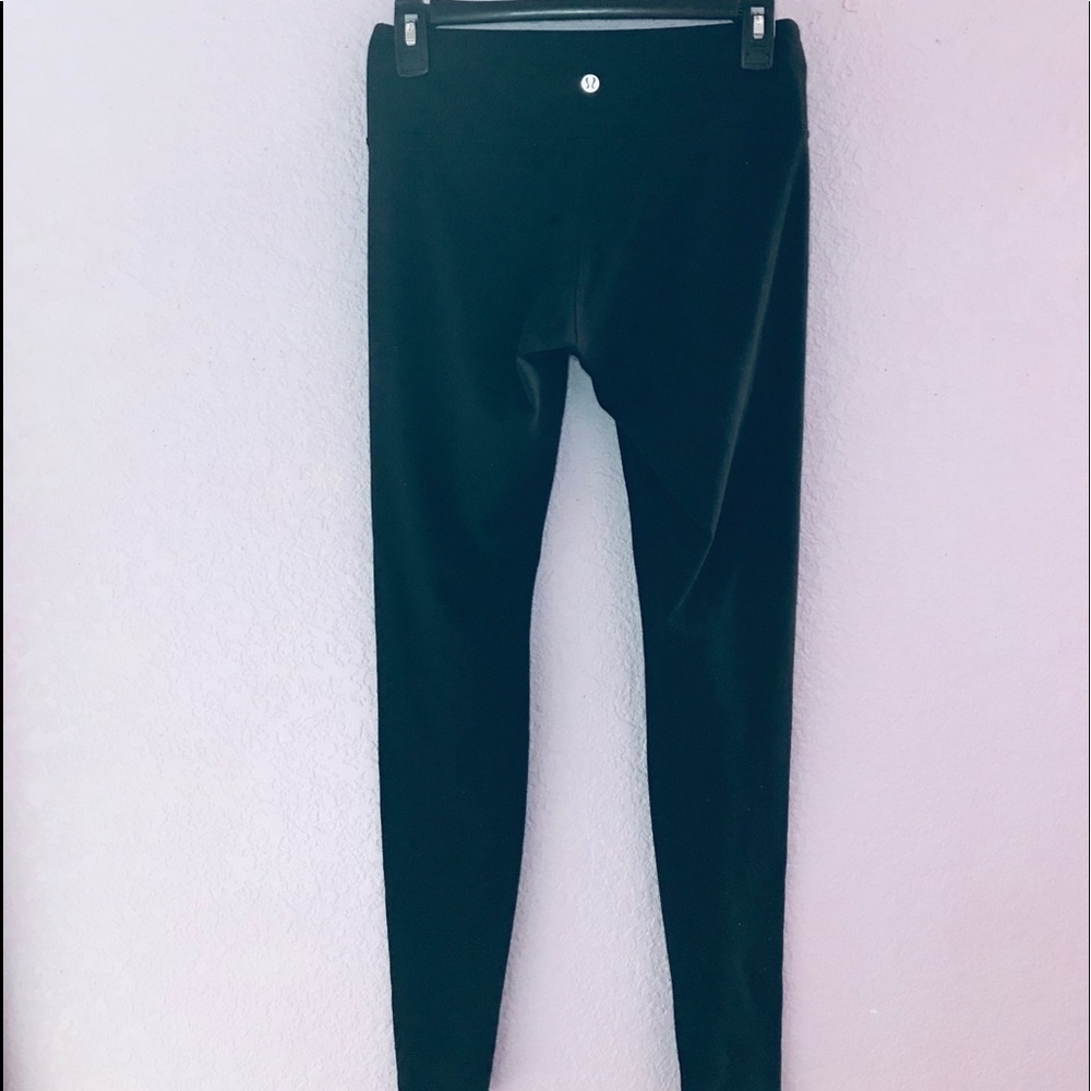 Lululemon Black Yoga Pants Size 6. Price Firm.